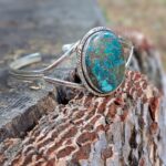 Bracelet turquoise argent MYSORE