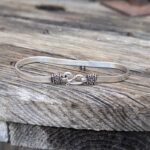 Bracelet argent maille serpent plat