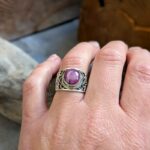 Bague rubis ethnique
