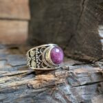 Bague rubis ethnique