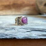 Bague rubis ethnique