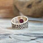 Bague rubis ethnique