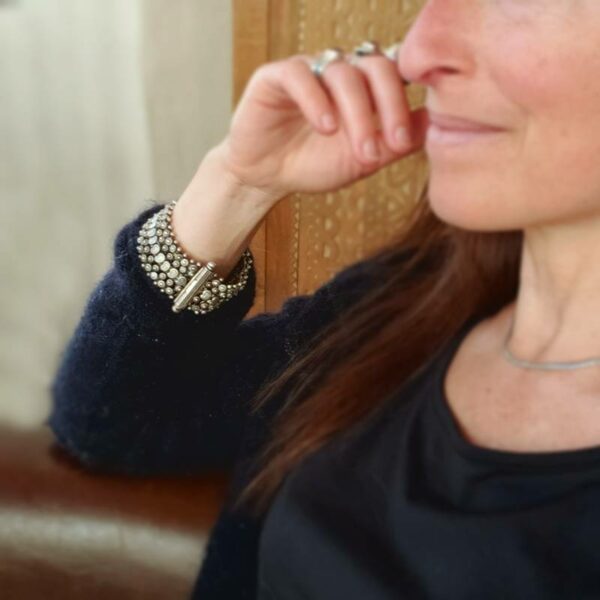 Bracelet argent ethnique SITA