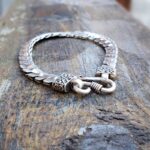 Bracelet indien argent maille serpent – Image 3