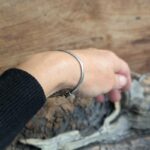 Bracelet maille serpent argent indien