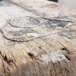 Collier argent maille serpent NAKSA