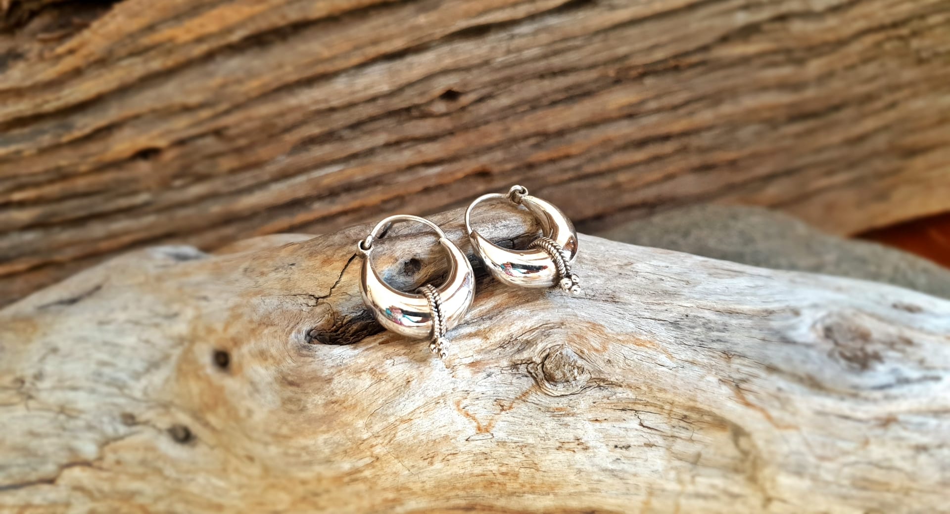 Boucles d'oreilles argent