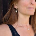 Boucles d'oreilles en argent COEUR