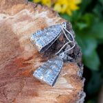Boucles d'oreilles en argent massif ethniques