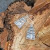 Boucles d'oreilles en argent massif