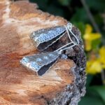 Boucles d'oreilles en argent massif ethniques