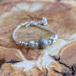 Bracelet en argent Fleur du Siam