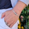 Bracelet en argent Fleur du Siam