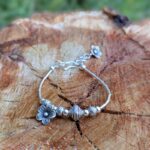 Bracelet en argent Fleurs du Siam