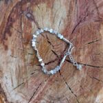 Bracelet pétales d'argent artisanal – Image 4