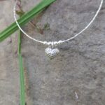 Collier en argent COEUR