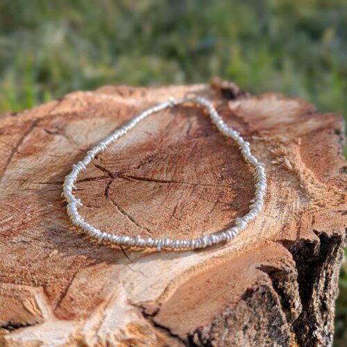 Collier en argent massif artisanal KAREN