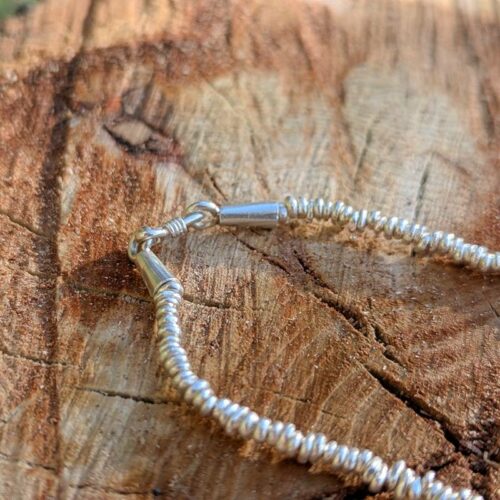 Collier en argent massif artisanal KAREN