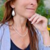 Collier en argent massif artisanal KAREN