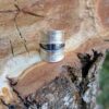 Grosse bague ajustable en argent
