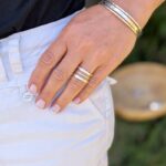 Bague argent martelé PATTAYA