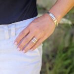 Bague argent martelé PATTAYA