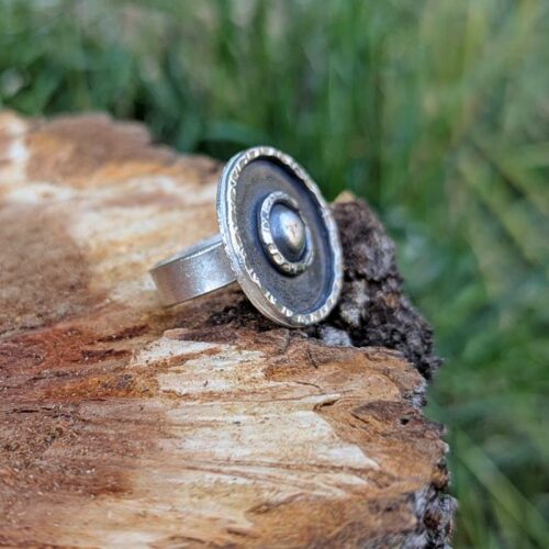 Bague en argent réglable SINGHA