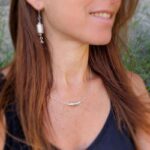 Collier en argent massif artisanal KAREN – Image 5