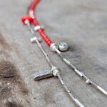 Collier en corail rouge naturel