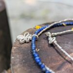 Collier lapis lazuli argent Koh Samui