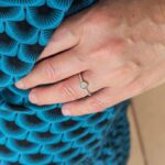 Bague ethnique en opale et argent