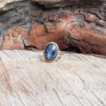 Bague kyanite argent