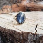 Bague kyanite argent