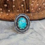 Bague turquoise argent BOHÈME