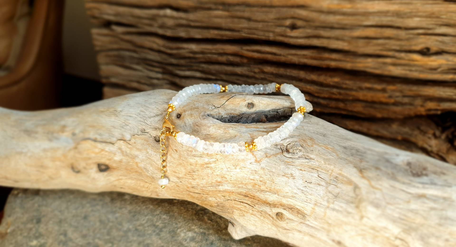 Bracelets dorés bohochic - Bracelets artisanaux