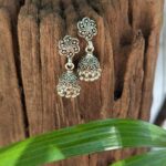 Boucles d'oreilles indiennes argent