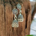 Boucles d'oreilles indiennes en argent