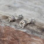 Boucles d'oreilles indiennes argent
