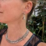 Boucles d'oreilles indiennes en argent