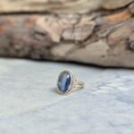 Bague kyanite argent