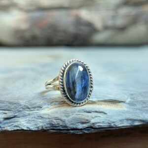 Bague kyanite argent