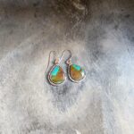 Boucles d'oreilles turquoise KHAMPA