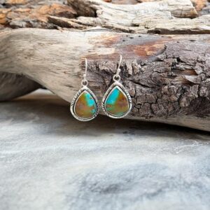 Boucles d'oreilles turquoise KHAMPA