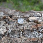 Bague de créateur en pierre de lune