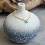 Collier amazonite goutte AMRITSAR