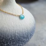 Collier amazonite goutte AMRITSAR