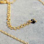 AMRITSAR-ის შავი ონიქსის ყელსაბამი