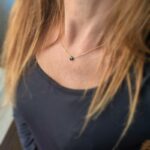 AMRITSAR-ის შავი ონიქსის ყელსაბამი