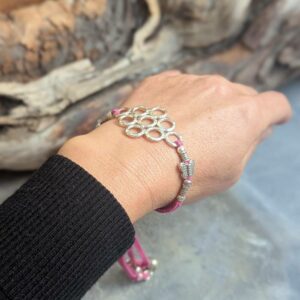 Bracelet Karen en argent artisanal