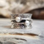 Bague perles de culture argent PETITES ÎLES